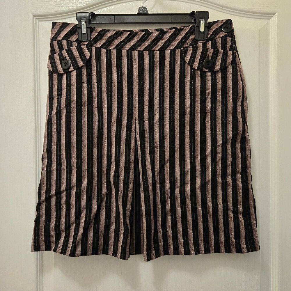 Striped Pencil Skirt